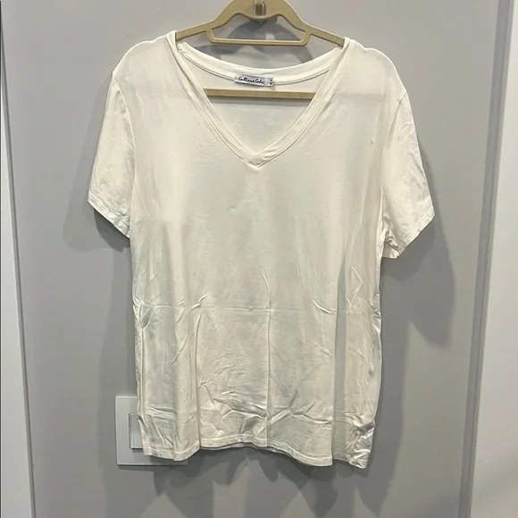 White Relaxed Short Sleeve Tee - Picture 1 of 1